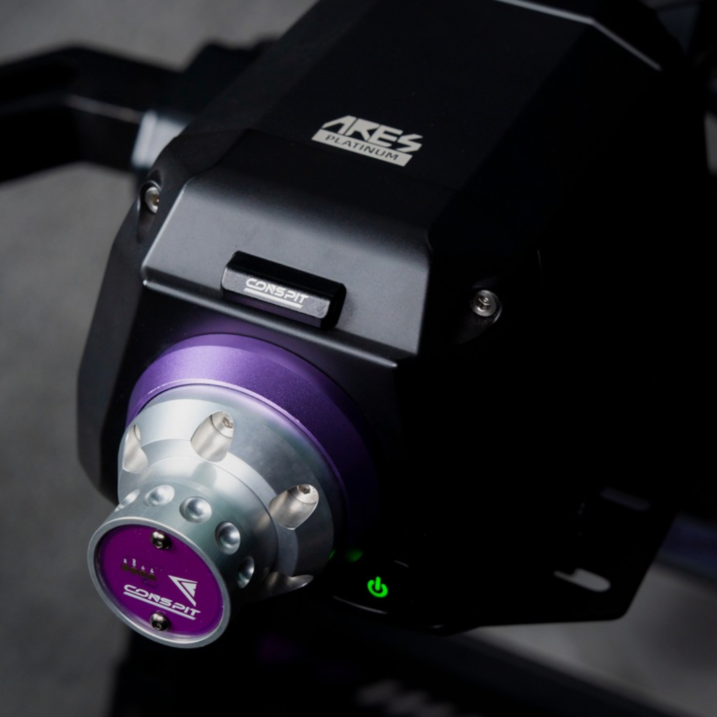 Conspit 20Nm direct drive wheelbase for sim racing with quick release and pro-level force feedback