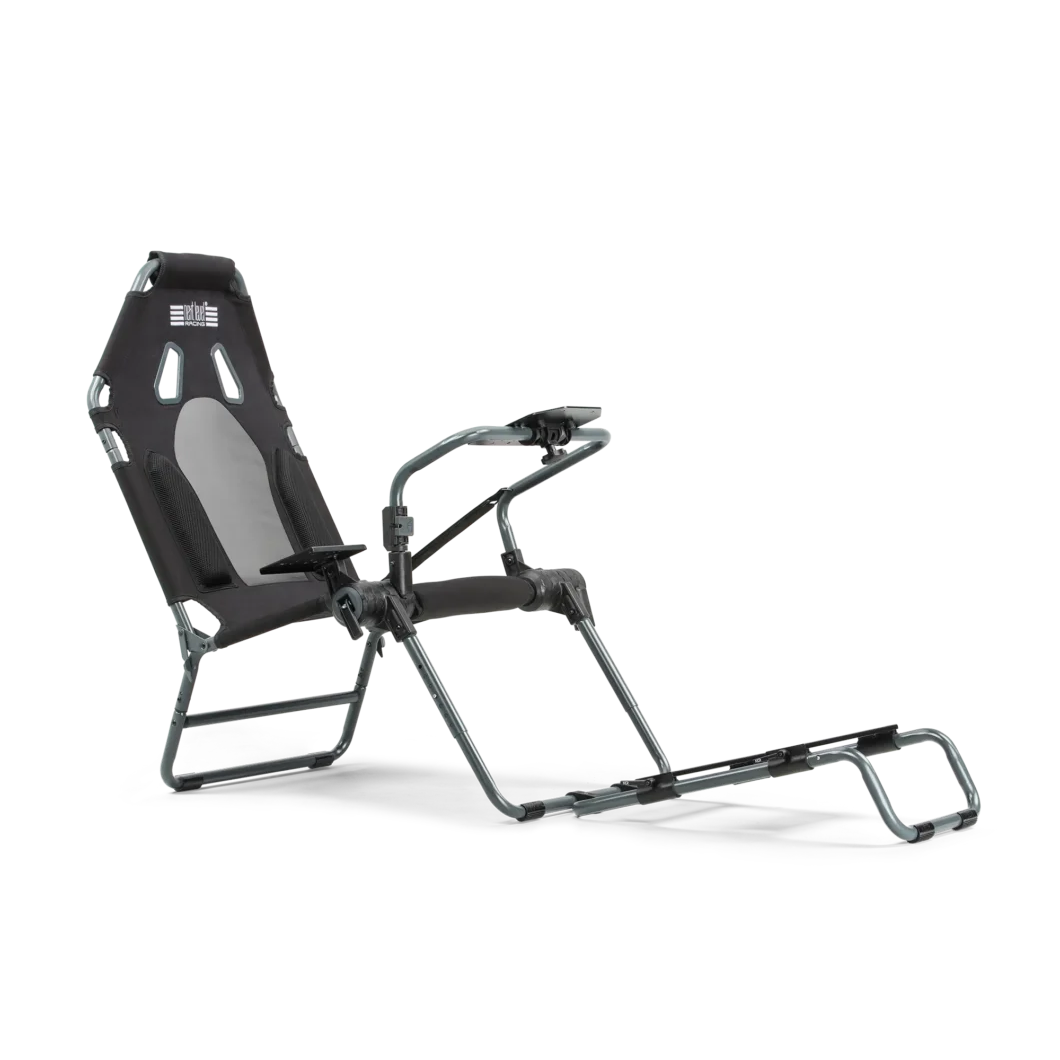 GTLite Foldable Simulator Cockpit - Carbon Grey Edition
